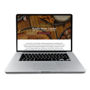 SparkWave Website Built El Encanto Catering